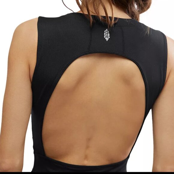 FP Movement Easy Does It Athletic Mini Dress, Black, Size M, NWT, Athleisure - Picture 3 of 15